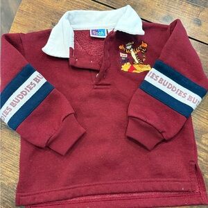 Winnie the Pooh Vintage Collared Sweatshirt